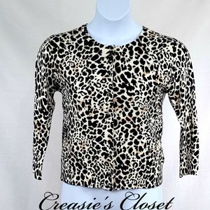 Leopard Classic Cardigan